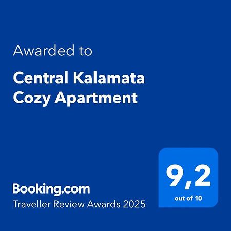 Central Kalamata Cozy Apartment Kültér fotó